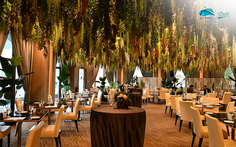 Berlayer Room at Tee Top Restaurant Keppel Club